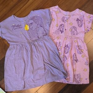 2 Piece Set Of Disney Wish Lavender & Pink Dress Set